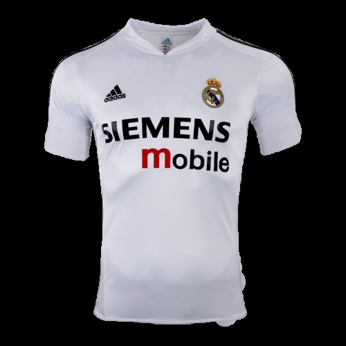 Real Madrid Dres Retro Domaći 2004-2005 Kratkih Rukava Real Madrid Dres Retro Domaći 2004-2005 Kratkih Rukava